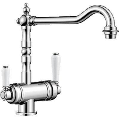Смеситель кухонный с подключением к фильтру Blanco Sora 520834 хром